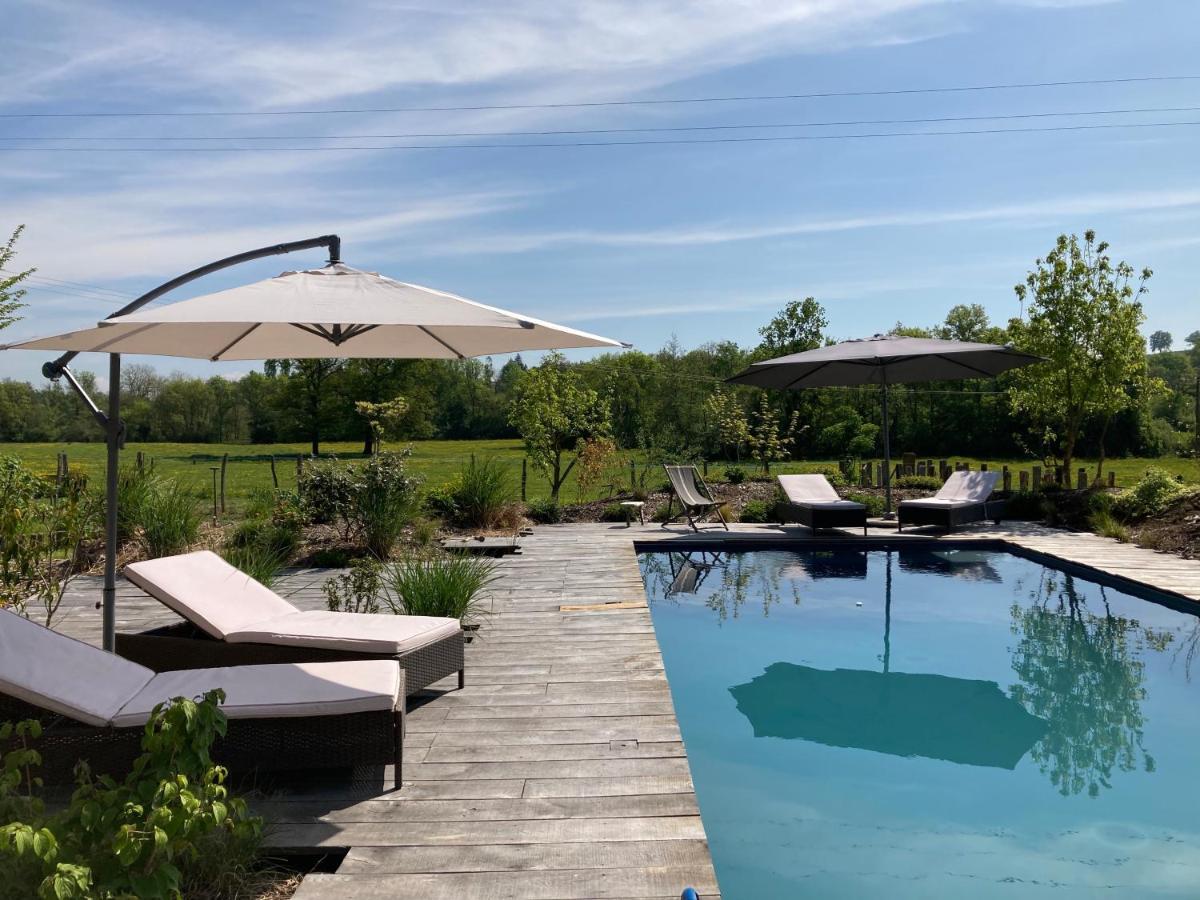 Les Jardins Des Soussilanges Bed & Breakfast Ceron Exterior photo